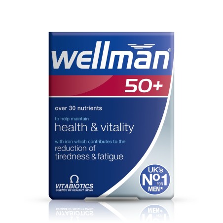 Vitabiotics Wellman 50+ 30 Tablet