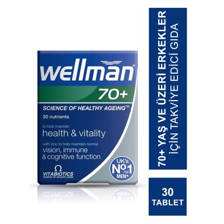 Vitabiotics Wellman 70+ 30 Tablet