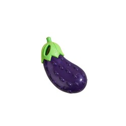 Zampa Rubber Patlıcan Köpek Ödül Oyuncağı, 13,5cm