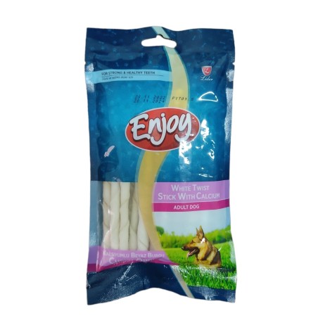 Enjoy Beyaz Burgu Çubuk  -5-7 gr- 20 li