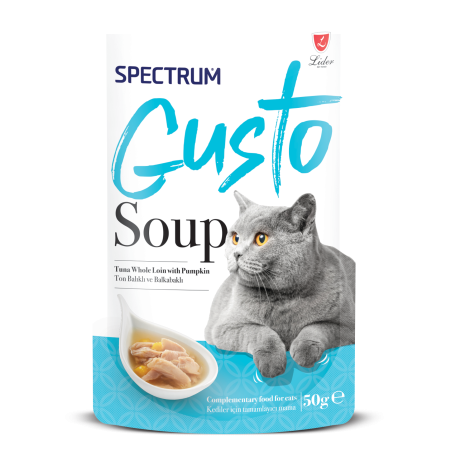 Spectrum Gusto Ton Balıklı ve Balkabaklı Kedi Çorba 50gr