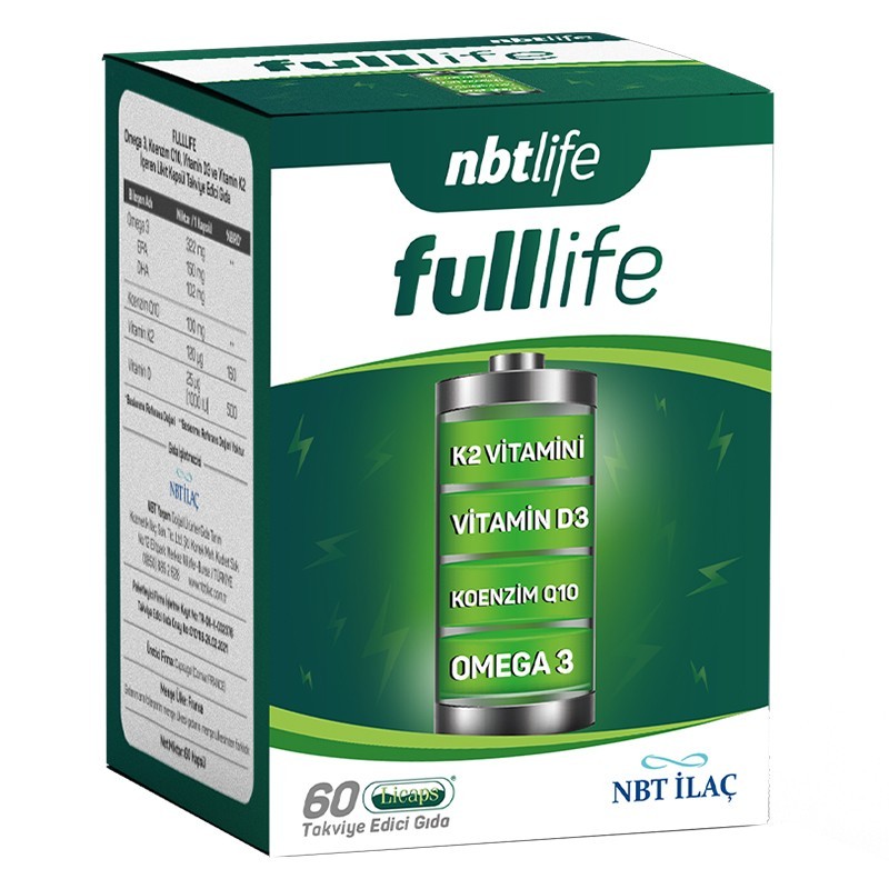 Nbt Life Fulllife 60 Kapsül