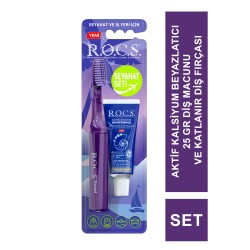 Rocs Travel Kit ( Seyahat Seti ) Diş Macunu + Fırça