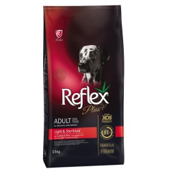 Reflex Plus Light Tüm Irklar için Kuzu Etli ve Pirinçli Kısırlaştırılmış Köpek Maması 15kg