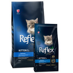 Reflex Plus Kitten Somonlu Yavru  Kedi Maması 15 Kg
