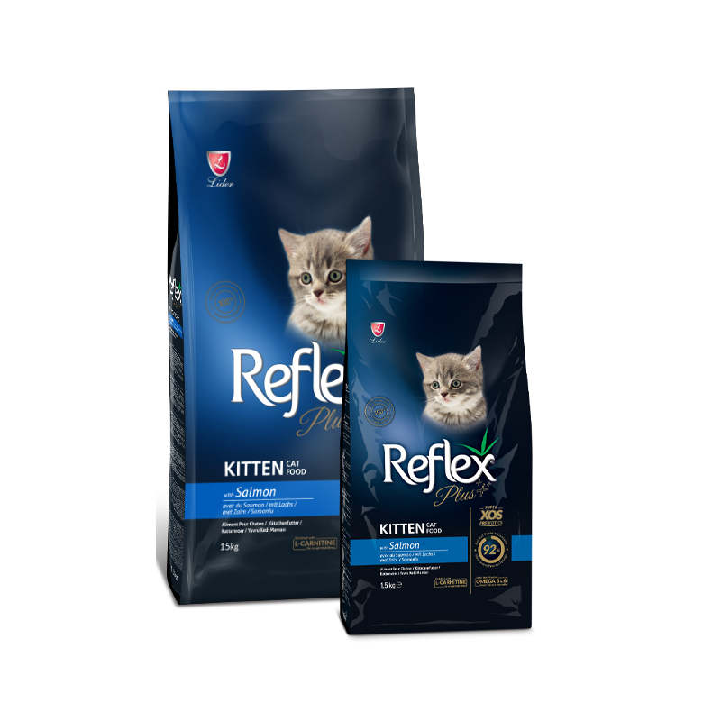 Reflex Plus Kitten Somonlu Yavru  Kedi Maması 15 Kg