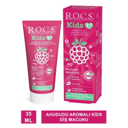 ROCS Kids Ahududu 3-7 Yaş Florürsüz Diş Macunu 35 ml