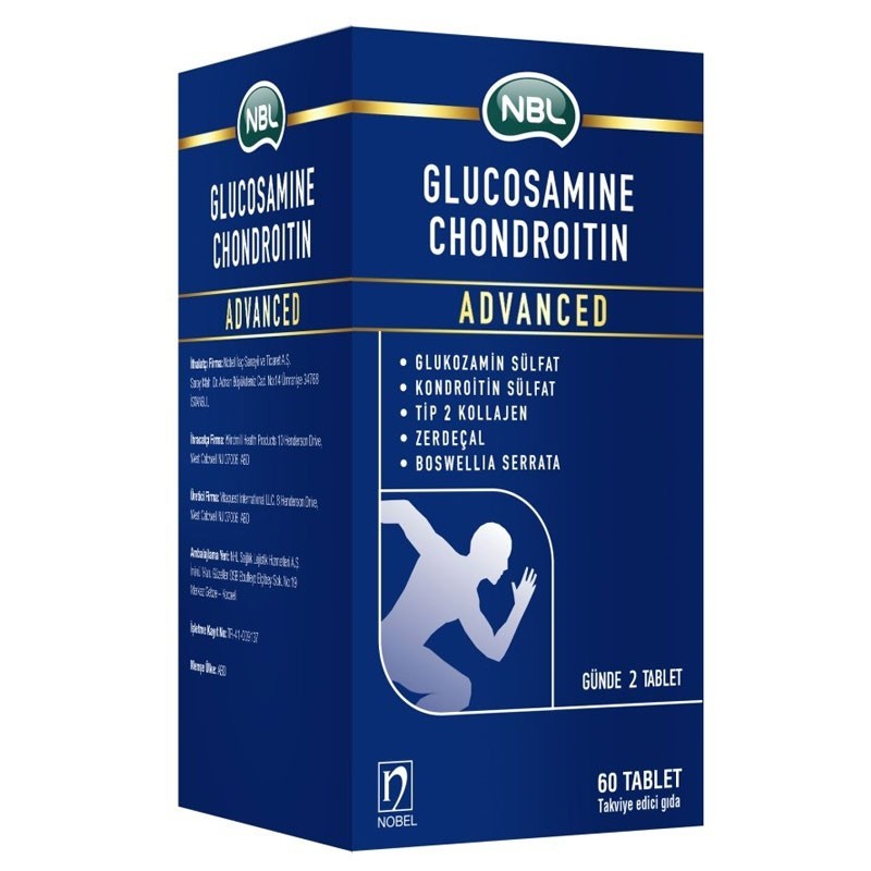 Nbl Glucosamine Chondroitin Advanced 60 Tablet