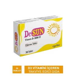 Vitamaks DeSun Vitamin D3 1000IU 30 Tablet