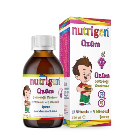 Nutrigen Üzüm Çekirdeği Ekstreli Şurup 200 ml