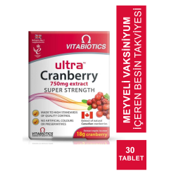 Outlet - Vitabiotics Ultra Cranberry 750 mg Extract 30 Tablet
