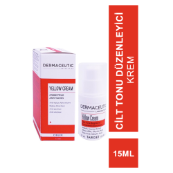 Dermaceutic Yellow Cream 15 ml - Cilt Tonu Düzenleyici Krem (S.K.T 07-2024)
