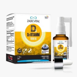 Zade Vital D3 1000IU Sprey 20 ml