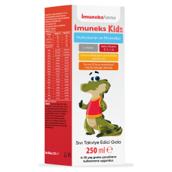 İmuneks Kids Multivitamin ve Mineraller Takviye Edici Gıda 250 ml