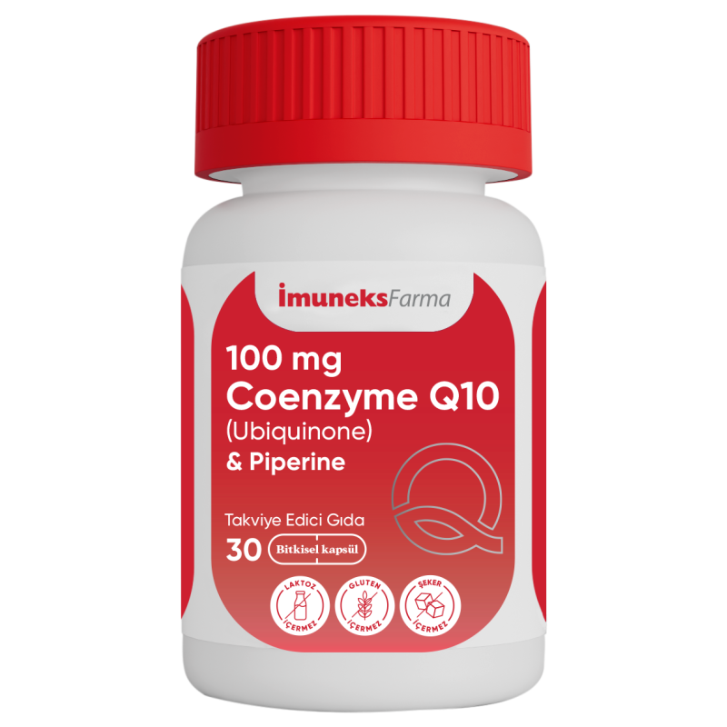 İmuneks Koenzim Q10 100mg 30 Kapsül