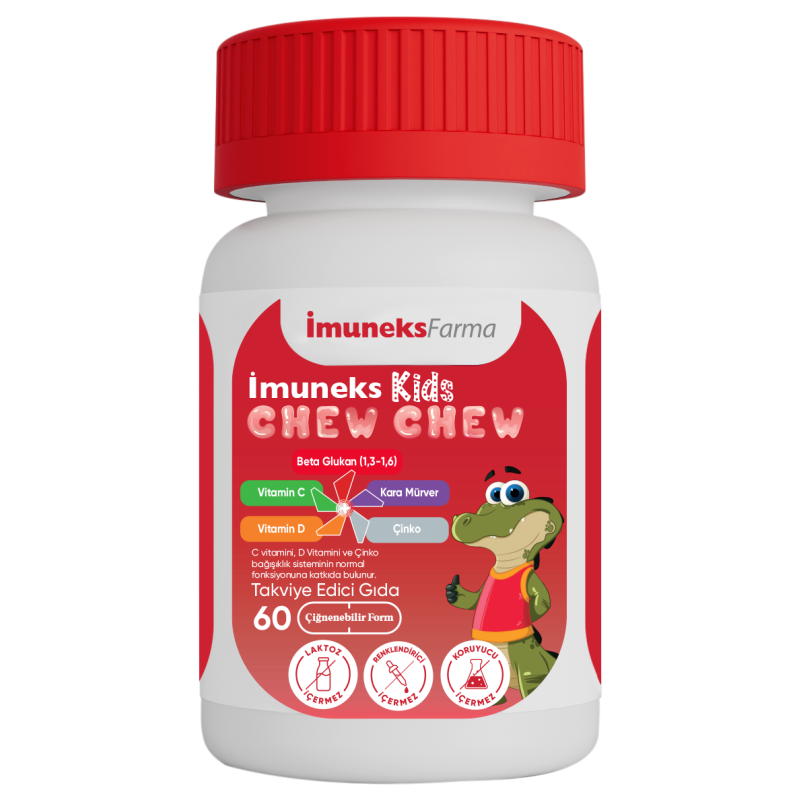 İmuneks Kids Chew Chew 60 Yumuşak Tablet
