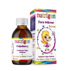 Nutrigen Kara Mürver Şurup 200 ml