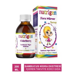 Nutrigen Kara Mürver Şurup 200 ml