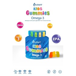 Atavit Kids Omega 3 Gummies 60 Yumuşak Kapsül