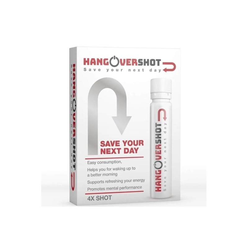 HangoverShot Save Your Next Day 4 X 25ml Shot