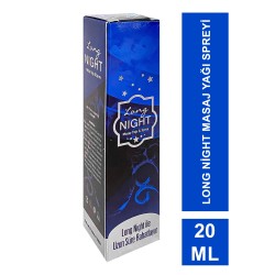 Long Night Masaj Yağı Sprey 20 ml