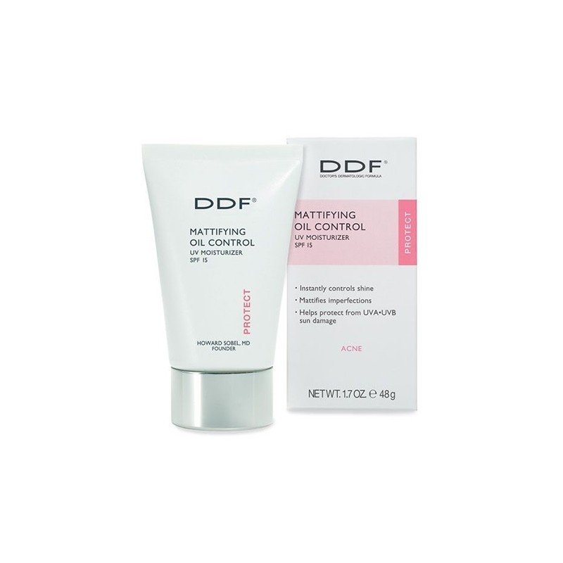 DDF Mattifying Oil Control UV Moisturizer Spf15 48gr DDF Mattifying Oil Control UV Moisturizer Spf15 48gr