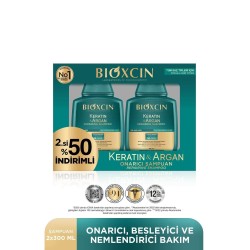 Bioxcin Keratin&Argan Şampuan 300ml - 2.si %50 İndirimli