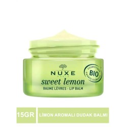 Nuxe Sweet Lemon Lip Balm Besleyici Onarıcı Dudak Bakım Kremi 15gr