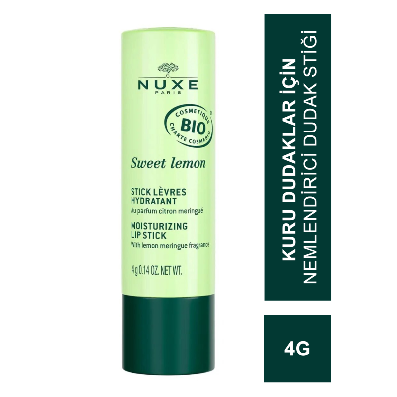 Nuxe Sweet Lemon Moisturizing Lip Stick Nemlendirici Koruyucu Stick Dudak Kremi 4gr