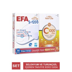 New Life Omega3 ve C Vitamini Avantajlı Paket