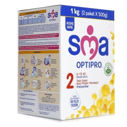 SMA Optipro Probiyotik 2 Devam Sütü 1000 gr 6-12 Ay