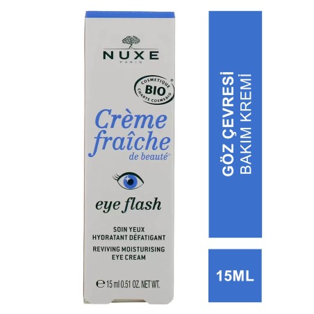 Nuxe Creme Fraiche Eye Flash Soin Yeux  Göz Çevresi Bakım Kremi 15 ml