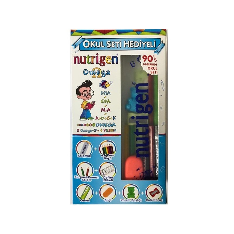 Nutrigen Omega 3 200 ml - Okul Seti Hediyeli