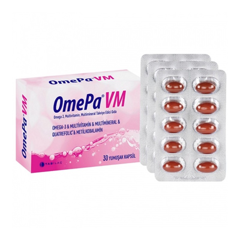 OmePa VM 30 Yumuşak Kapsül