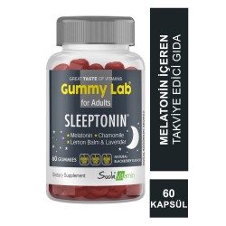 Suda Vitamin Gummy Lab Sleeptonin for Adult 60 Yumuşak Kapsül