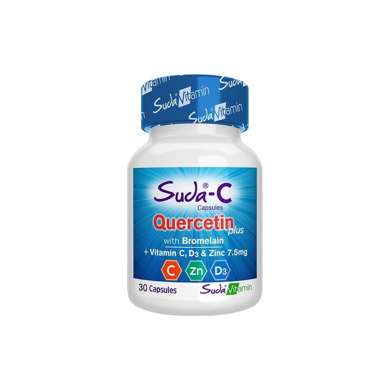 Suda Vitamin Suda-C Quercetin Plus 30 Kapsül