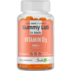 Suda Vitamin Gummy Lab Vitamind D3 for Adult 60 Yumuşak Kapsül