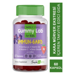 Suda Vitamin Gummy Lab İmmun-Gard for Kids 60 Yumuşak Kapsül
