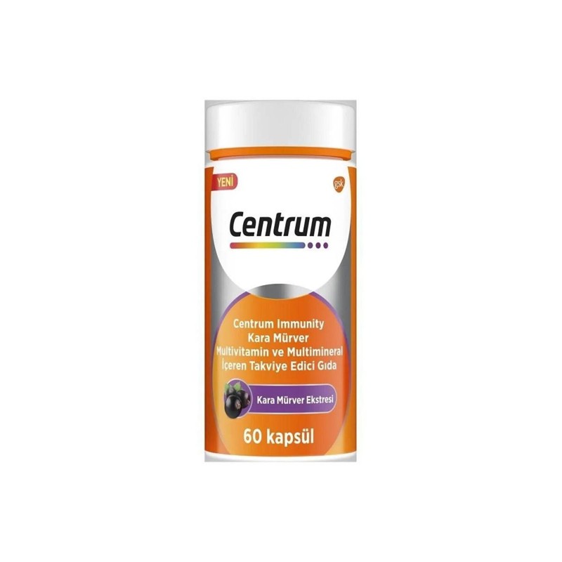 Centrum İmmunity Kara Mürver 60 Kapsül