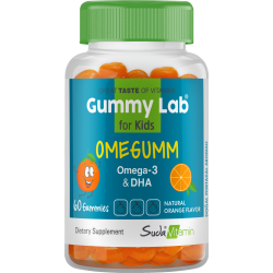 Suda Vitamin Gummy Lab Omegumm for Kids 60 Yumuşak Kapsül