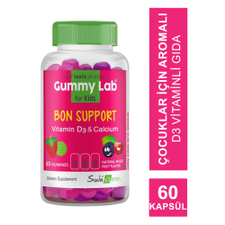 Suda Vitamin Gummy Lab Bon Support for Kids 60 Yumuşak Kapsül