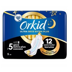Orkid Ultra Gece Extra Plus ( Boy : 5 ) 5 Adet