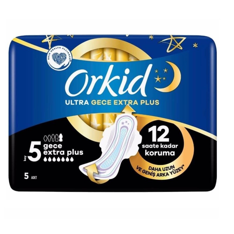 Orkid Ultra Gece Extra Plus ( Boy : 5 ) 5 Adet Orkid Ultra Gece Extra Plus ( Boy : 5 ) 5 Adet