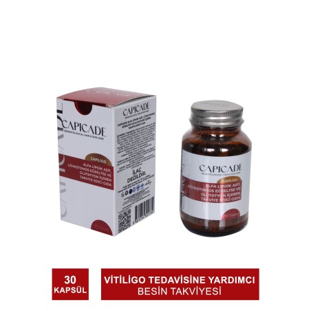 Capicade Capiligo Alfa Lipoik Asit, Löykotomos Eğreltisi ve Glutatyon 30 Tablet