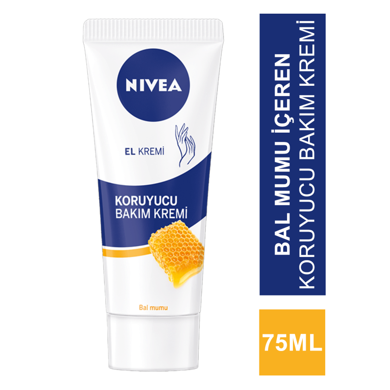 Nivea Koruyucu El Kremi ( Bal Mumu ) 75 ml
