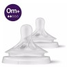 Philips Avent Natural Response Biberon Emziği 2'li 0+ Ay No: 2 ( SCY962/02)