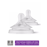 Philips Avent Natural Response Biberon Emziği 2'li 0+ Ay No: 2 ( SCY962/02)