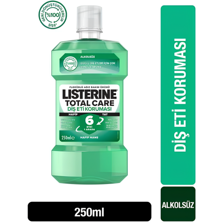 Listerine Total Care Diş Eti Koruması Ağız Gargarası 250 ml