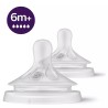 Philips Avent Natural Response Biberon Emziği 2'li 6+ Ay No: 5 ( SCY965/02)