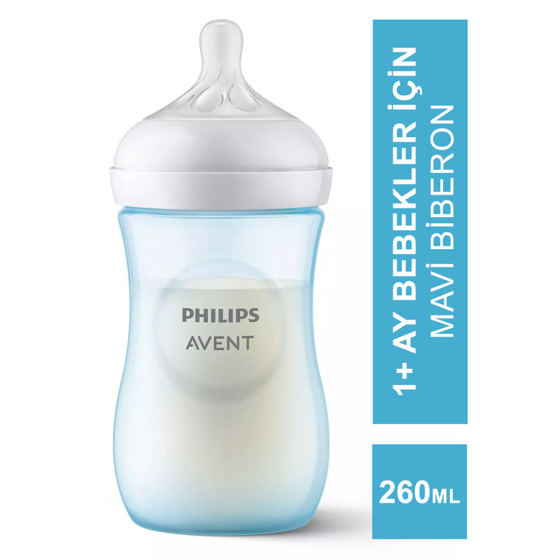 Philips Avent Natural Response PP Biberon 1m+ 260 ml - Mavi ( SCY903/21)